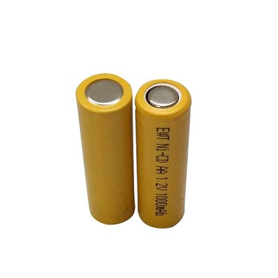 खरीदें अनुकूलित निकेल कैडमियम बैटरी 1300mAh NiCd रिचार्जेबल बैटरी पैक online manufacture