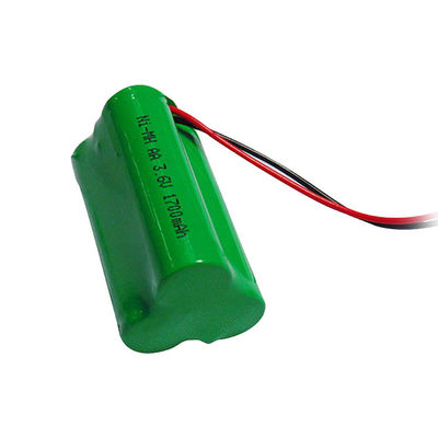 खरीदें 3.6v 1700mah निकेल रिचार्जेबल बैटरी NiMH रिचार्जेबल AA online manufacture