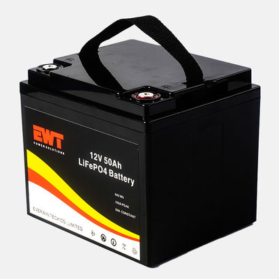 खरीदें बैकअप पावर 12.8V लिथियम आयरन फॉस्फेट बैटरी पैक 12.8V 50Ah LiFePO4 रिचार्जेबल LFP लिथियम बैटरी online manufacture