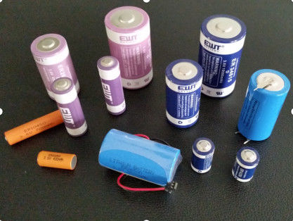 खरीदें 3.6V गैर रिचार्जेबल लिथियम टियोनिल क्लोराइड बैटरी 2600mAh क्षमता के साथ online manufacture