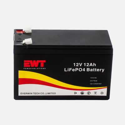 खरीदें अल्ट्रा वाइड तापमान रेंज के साथ 12V 12Ah LiFePO4 बैटरी ऑनलाइन निर्माण