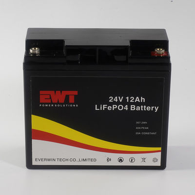 खरीदें रिचार्जेबल LFP LifePo4 बैटरी पैक 24V 12AH यूपीएस सौर प्रणाली के लिए ऑनलाइन निर्माण