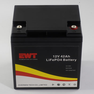 खरीदें आपकी औद्योगिक आवश्यकताओं के लिए हल्के 4.5kg 12V 42Ah लिथियम आयरन फॉस्फेट बैटरी ऑनलाइन निर्माण