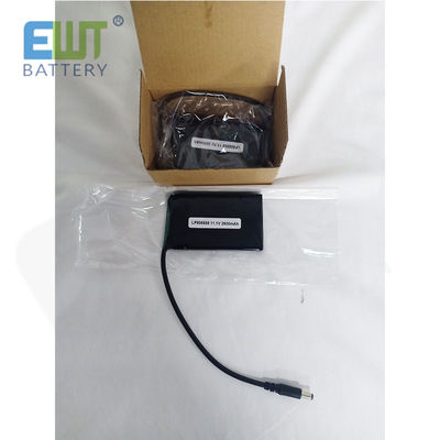 खरीदें LP505585 11.4V 2600mAh लिथियम पॉलिमर बैटरी DC केबल के साथ ऑनलाइन निर्माण
