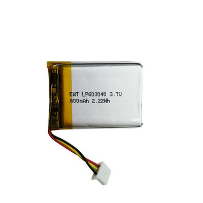 खरीदें JST/Customized Connector Type NO for Lithium Polymer Battery LP603040 ऑनलाइन निर्माण