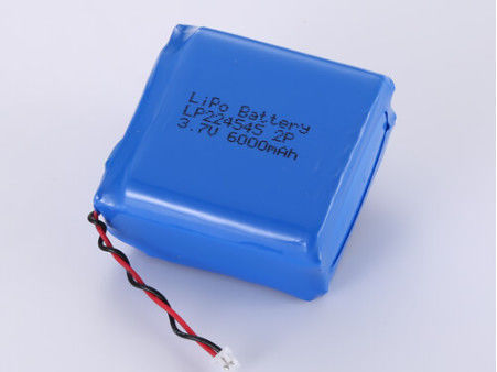 खरीदें LP224545 3.7V 6000MAH ली-आयन बैटरी निर्माता उच्च क्षमता वाले 500 चक्रों के साथ ली-आयन पैक ऑनलाइन निर्माण
