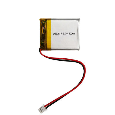 3.7v 500mah लिथियम पॉलिमर बैटरी सेल पॉलिमर लिथियम बैटरी पैक