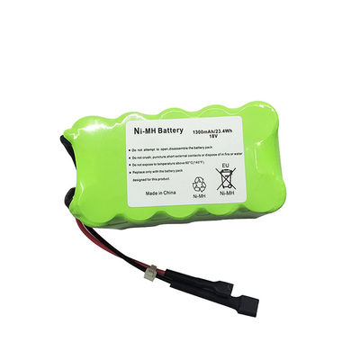 18v 1300mah निकेल रिचार्जेबल बैटरी Nimh रिचार्जेबल Aa बैटरी पैक