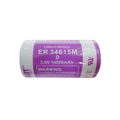 उच्च दर प्राथमिक लिथियम बैटरी 3.6V 14500mAh बेलनाकार लिथियम बैटरी सेल