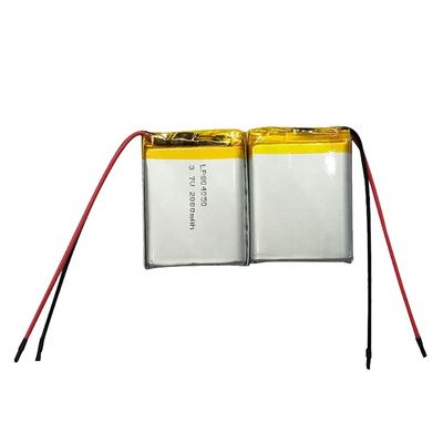 OEM 3.7v 2000mah LiPo बैटरी पावर लिथियम आयन पॉलिमर रिचार्जेबल बैटरी