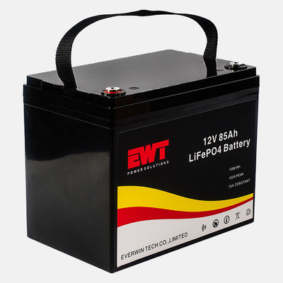 सौर ऊर्जा के लिए 12V लिथियम आयरन फॉस्फेट बैटरी IFR32700 12.8V 85Ah लिथियम आयन LFP बैटरी पैक