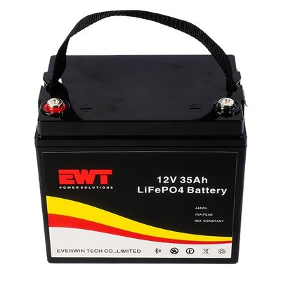 स्कूटर बैटरी 12V 35AH ब्लूटूथ फंक्शन के साथ रिचार्जेबल बैटरी पैक
