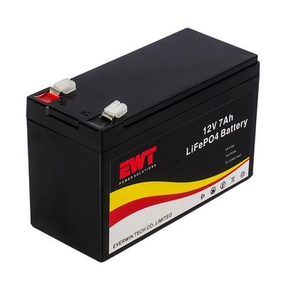 12.8V लिथियम आयरन फॉस्फेट बैटरी IFR26650 12V 7Ah LFP बैटरी