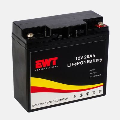 12.8V 20Ah लिथियम आयरन फॉस्फेट बैटरी IFR26650 रिचार्जेबल LiFePO4