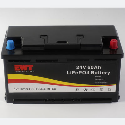 लीड एसिड प्रतिस्थापन के लिए स्थिर प्रदर्शन 24V 60Ah Lifepo4 ऊर्जा भंडारण बैटरी