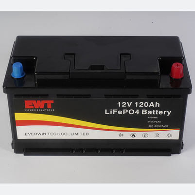 ऊर्जा भंडारण के लिए 12V 120Ah LiFePO4 बैटरी पैक रिचार्जेबल नाममात्र वोल्टेज 12V