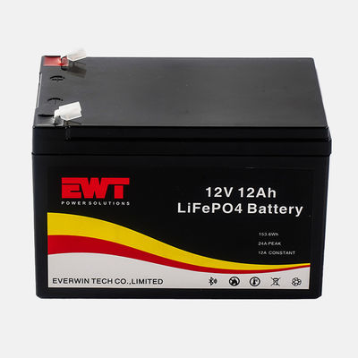 IFR26650 4S 12AH 12V Lifepo4 बैटरी पैक EWT समर्थन से अनुकूलित बैटरी आकार