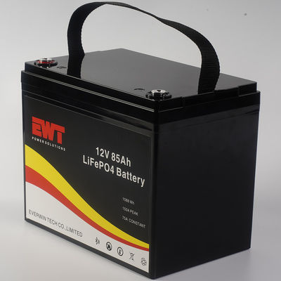 EWT बैकअप एनर्जी सिस्टम LiFepo4 12v 85ah बैटरी पैक