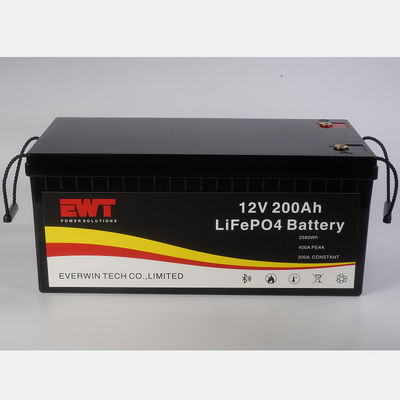रिमोट मोटर बैटरी पैक 12V 200AH मोबाइल फोन ब्लूटूथ निगरानी