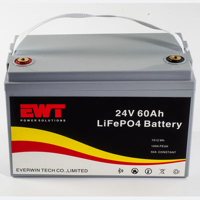 लिथियम आयरन फॉस्फेट 25.6V 60AH बैटरी स्मार्ट बीएमएस ईडब्ल्यूटी फैक्टरी के साथ थोक ऑनलाइन