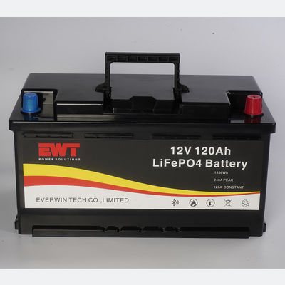 12V 120AH एलएफपी बैटरी पैक लंबी अवधि के लिए आरवी इन्वर्टर बिजली की आपूर्ति