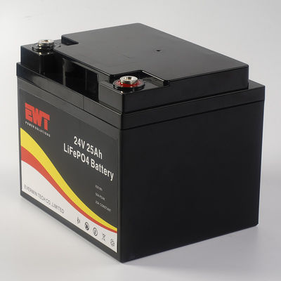 सीवर पाइप निरीक्षण रोबोट के लिए फास्ट चार्जिंग LifePo4 24V 25AH बैटरी पैक