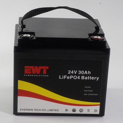 पाइपलाइन ड्रेन इंस्पेक्शन रोबोट के लिए 24V 30AH LiFePO4 बैटरी पैक