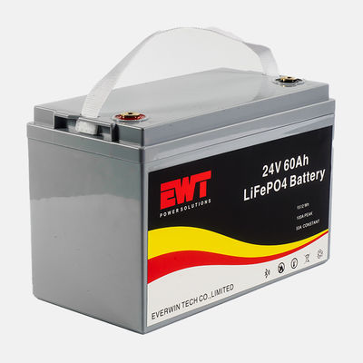 इलेक्ट्रिक नौकाओं के लिए 24V 60Ah LiFePO4 बैटरी 30A डिस्चार्ज 640Wh आउट पावर -20°C से 45°C