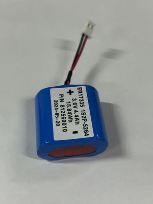 विश्वसनीय और लंबे समय तक चलने वाले प्रदर्शन के लिए कम स्व-निर्वहन दर 4200mAh लिसोक्ल2 लिथियम बैटरी