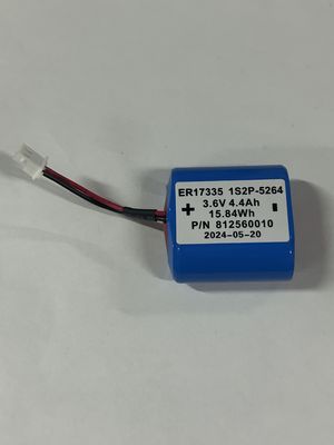4200mAh क्षमता लंबी शेल्फ लाइफ Li-socl2 3.6v बैटरी 10 साल तक विश्वसनीयता