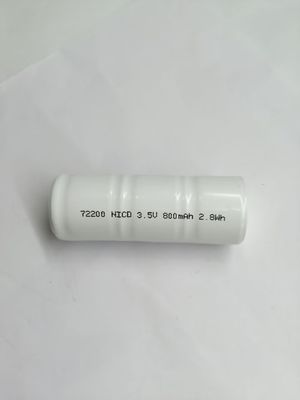 तेजी से चार्जिंग निकेल कैडमियम बैटरी 800mAh नाममात्र क्षमता और 187.5mA तेजी से चार्ज के साथ