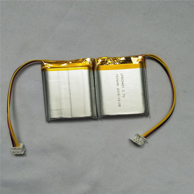 LP803450 3.7V 1500mAh सेल पीसीबी सुरक्षा सुरक्षा से अधिक सुरक्षा सुविधाओं के साथ लिथियम पॉलिमर बैटरी