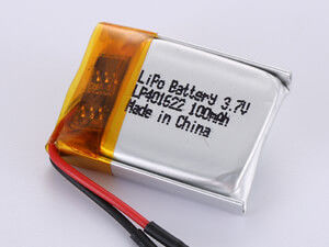 लघु सर्किट सुरक्षा के साथ दीर्घकालिक और उच्च क्षमता 250mAh लिथियम पॉलिमर रिचार्जेबल बैटरी