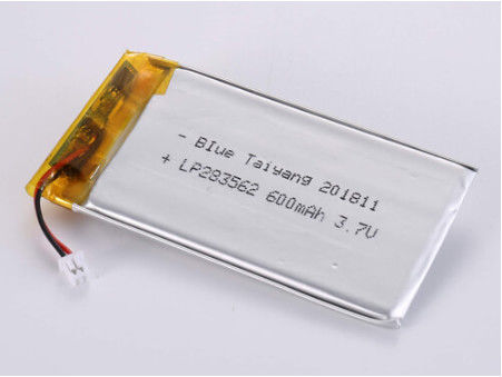 औद्योगिक अनुप्रयोगों के लिए पीसीबी सुरक्षा के साथ दीर्घकालिक 3.7V 600MAH लिथियम पॉलिमर रिचार्जेबल बैटरी