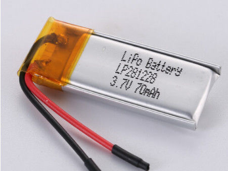 3.7V 70MAH ली आयन बैटरी निर्माता चार्ज करने योग्य उपकरणों के लिए सही बिजली समाधान