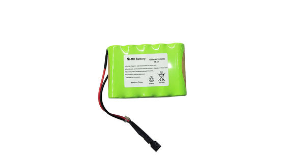 15.6v 1200mah रिचार्जेबल निकल धातु हाइड्राइड बैटरी रासायनिक संरचना निकल हवाई शिपिंग और लंबे समय तक चलने वाली शक्ति के लिए एकदम सही
