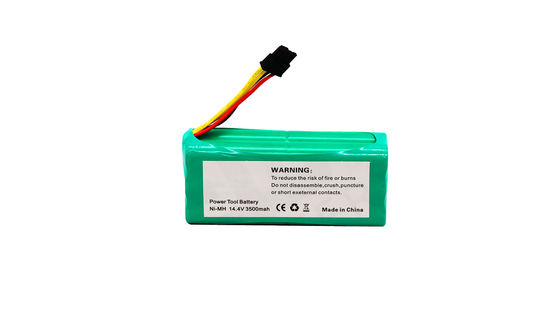 14.4V 3500mAh NiMH बैटरी, 1 वर्ष का लंबा चक्र जीवन और विस्तृत तापमान रेंज