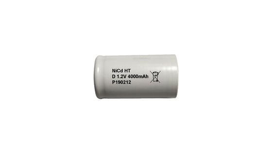NiCd D 1.2V 4000MAH रासायनिक सूत्र बैटरी क्षमता लिथियम पॉलिमर बैटरी 72200 मेडिकल बैटरी के लिए