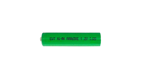 NiMH रिचार्जेबल बैटरी AA 1.2V 650mAh 500-1000 चक्र