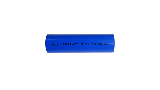 औद्योगिक उपयोग के लिए ICR18650 3.7V 2200mAh लिथियम बैटरी पैक